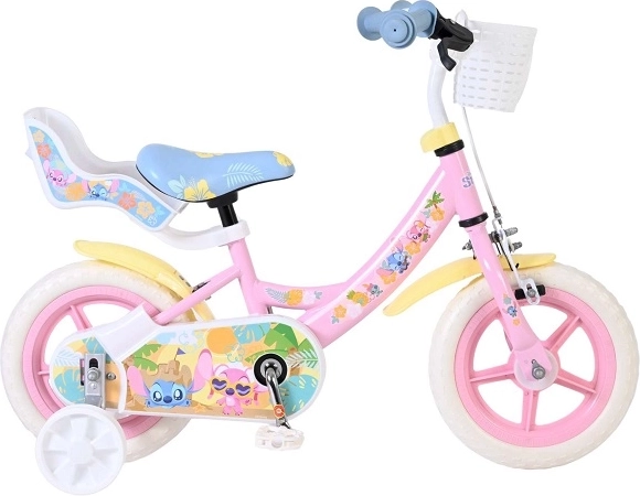 Dječji bicikl Disney Stitch 12″ ružičasti