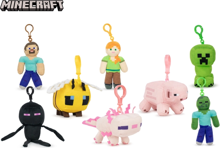 Minecraft plišani privjesak za ključeve 12 cm