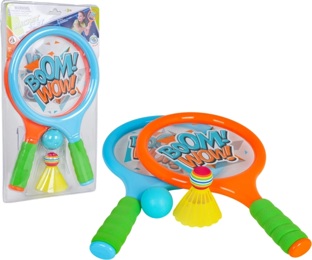 Dječji set reketa s lopticom i lopticom za badminton