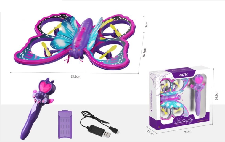 Leptir dron upravljan čarobnim štapićem