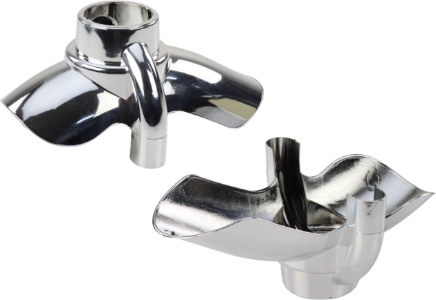 Srebrni plastični blatobrani za model PRO700