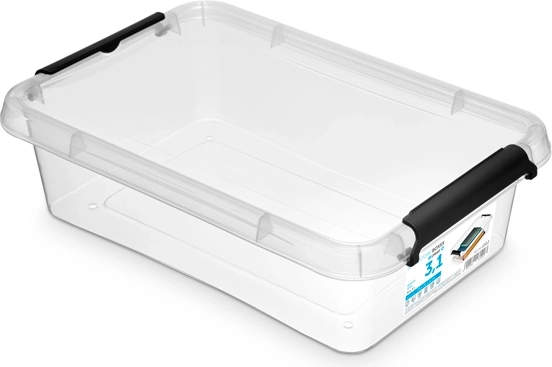 Simplestore kutija za pohranu s poklopcem 3,1 l (29 × 20 × 8 cm)