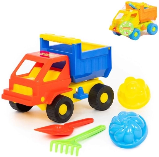 Set za pijesak s autićem i kalupićima