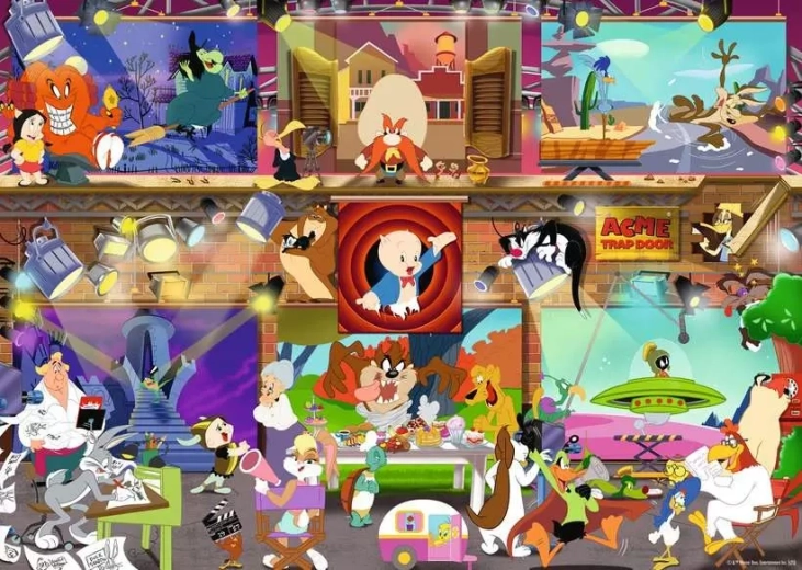 Slagalica RAVENSBURGER Looney Tunes Studio 1000 dijelova