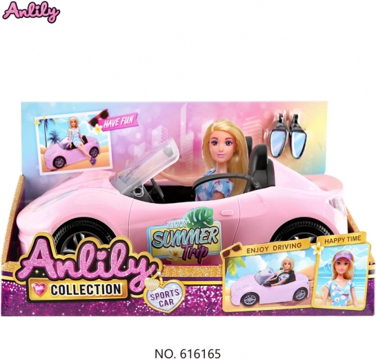 Lutka Marta s automobilom i dodacima