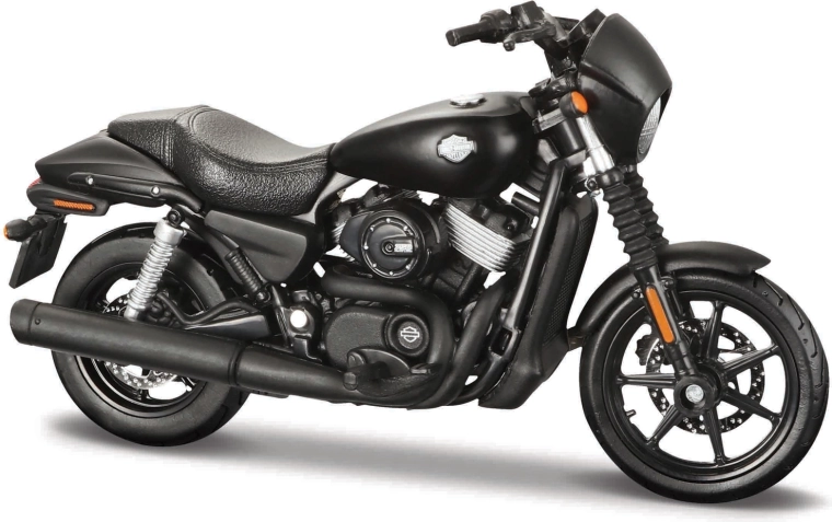 Maisto Harley-Davidson Street 750 2015 motocikl 1:18 mat crni