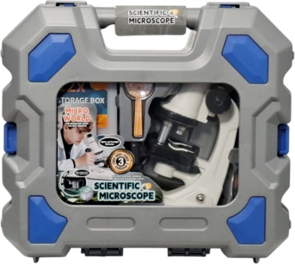 Microscope in a case