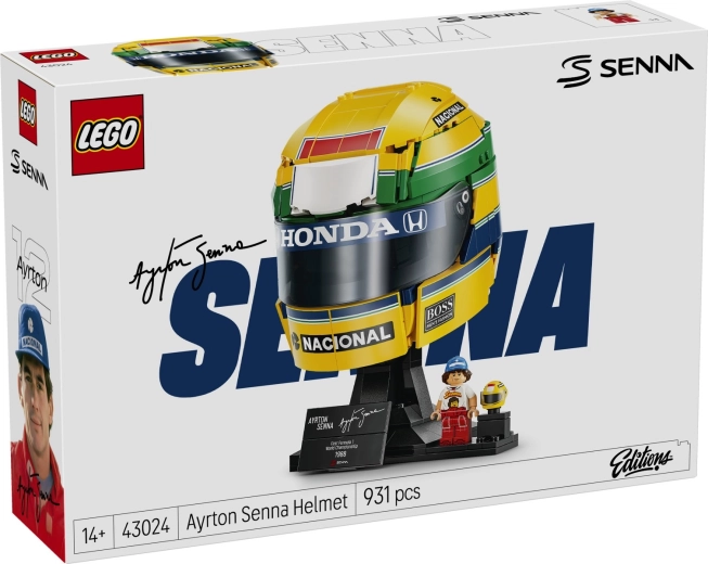 LEGO Editions kaciga Ayrton Senna