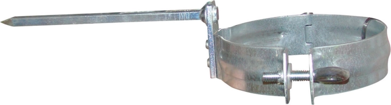 Stezaljka za odvodnu cijev 80 mm od pocinčanog čelika
