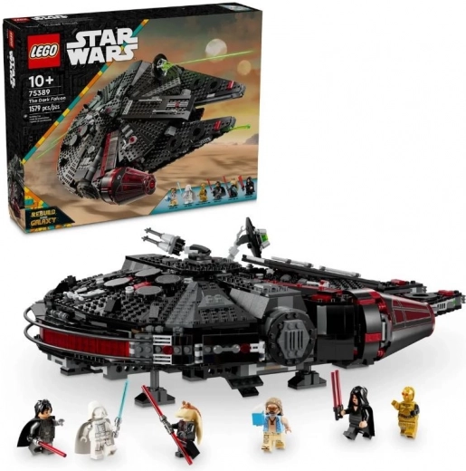lego star wars mračni sokol millennium 75389 komplet svemirskog broda