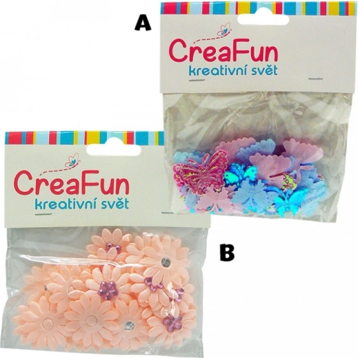 Kreativni set za slaganje Cvijet i leptir, 30 dijelova (24 mm)