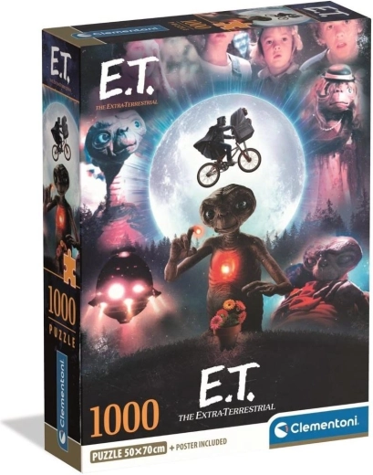 Slagalica CLEMENTONI kultni filmovi: E.T. Izvanzemaljac 1000 dijelova