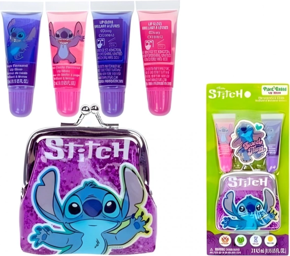 Stitch Wallet and 2 Lip Gels Set