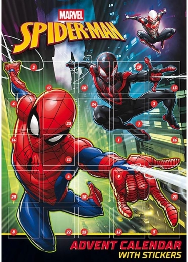 Adventski kalendar sa naljepnicama Spider-Man