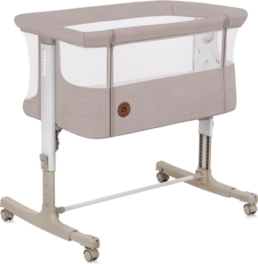 Lionelo Aurora 3u1 dječji pomoćni krevetić i kolijevka – Beige Cappuccino