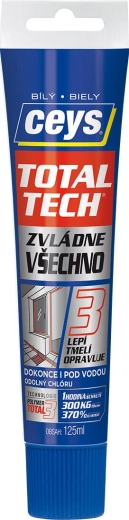 Univerzalno ljepilo i brtvilo CEYS TOTAL TECH EXPRESS, bijelo, 125 ml