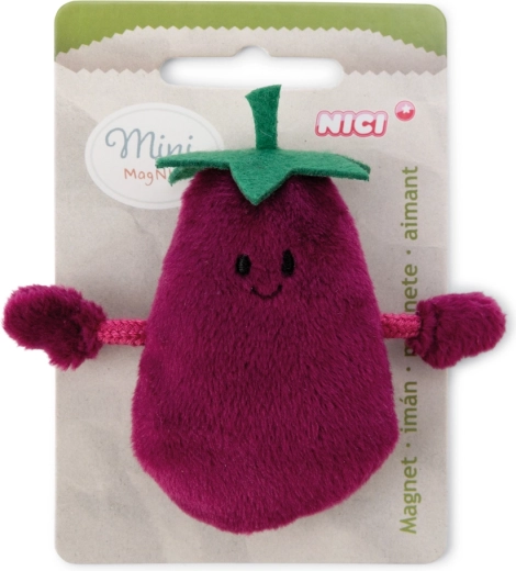 Mini magnetić patlidžan NICI GREEN 7 cm