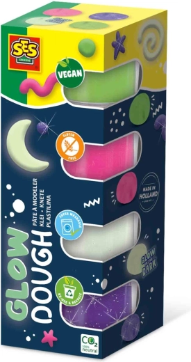 Svjetleći plastelin Feel good 4 x 90 g