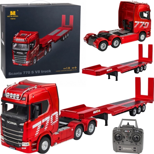 RC kamion Scania 770S s prikolicom Huina 1:18 - 1 komad