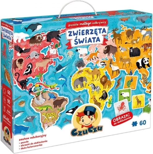CzuCzu puzzle malog istraživača: životinje svijeta
