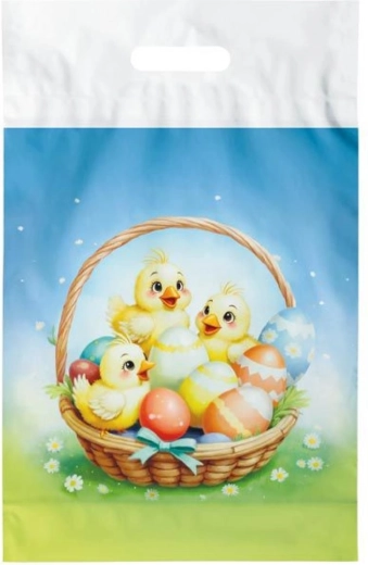 Uskršna plastična vrećica L 30 × 46 cm