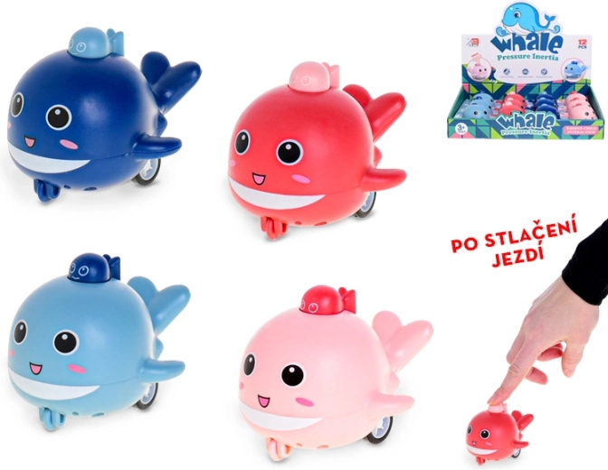 Vozeći dupin 8 cm za djecu od 3 godine