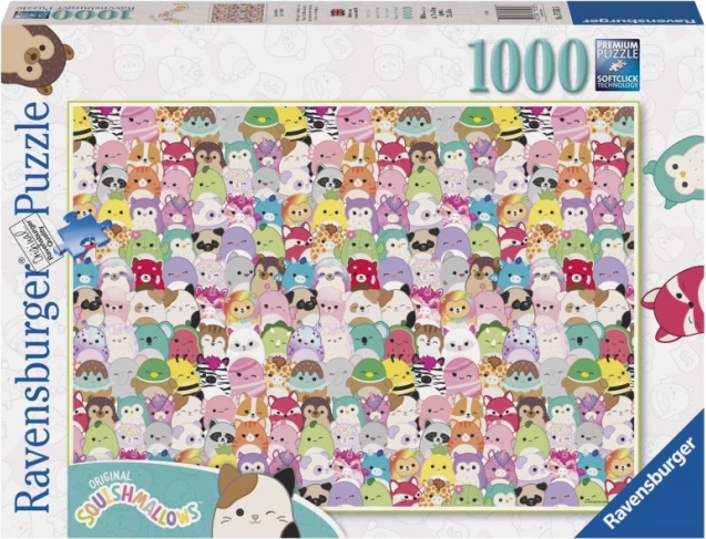 Puzzle Ravensburger Squishmallows od 1000 dijelova