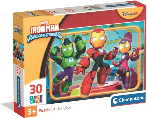 Puzzle od 30 dijelova MARVEL IRON MAN i prijatelji
