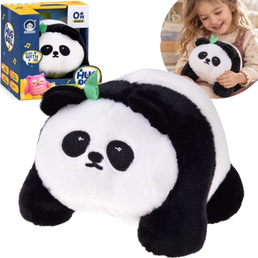 Interactive Plush Hop Hop Panda with Recording, Vibrations and 30 Melodies