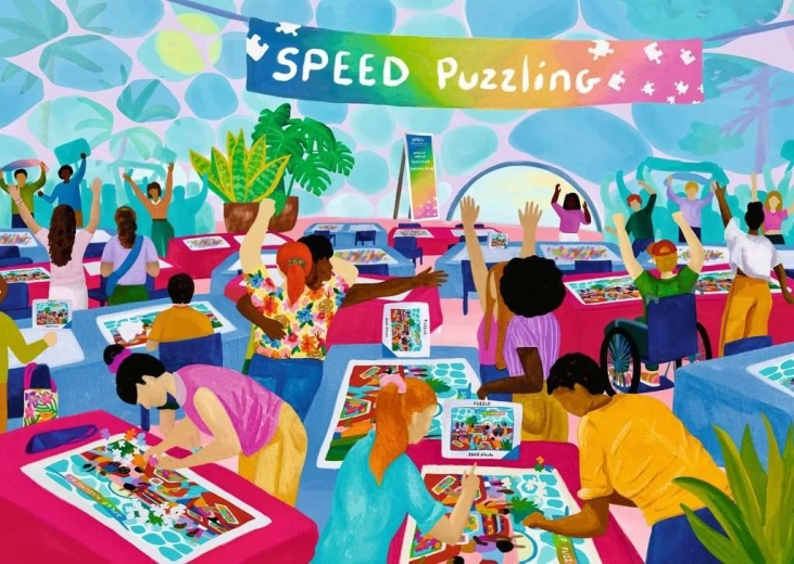 Ravensburger puzzle za brzo slaganje 1000 dijelova