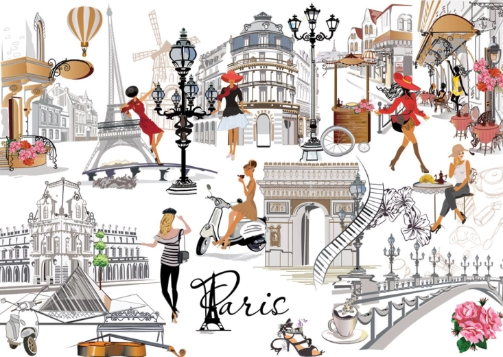 YAZZ puzzle Pariz 1000 dijelova