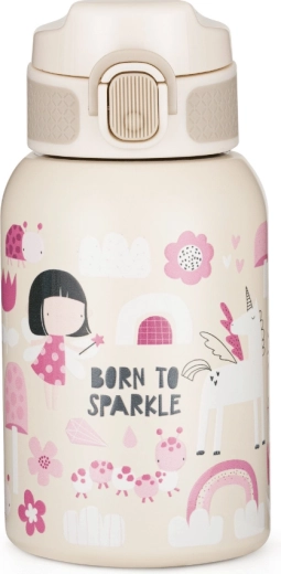 PETITE&MARS nehrđajuća termo bočica sa slamkom Twinkling Fairy 350 ml