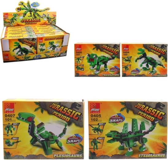 Plastične figurice dinosaura, 8 kom u display kutiji
