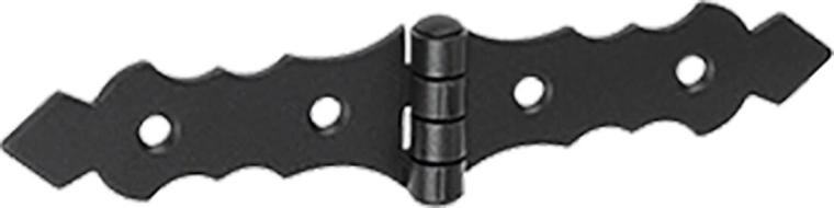 Francuska ukrasna šarka 150 × 34 × 2 mm, crna