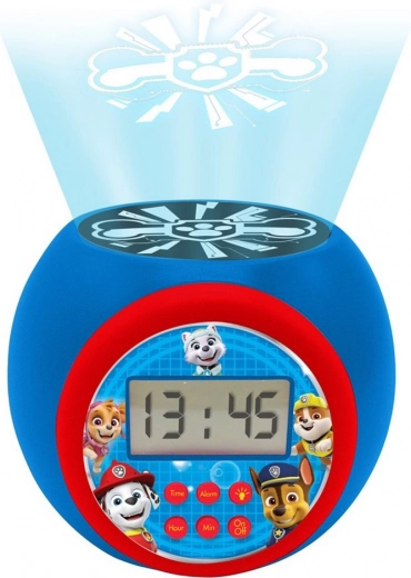 Digitalni projektorski budilica za djecu s motivom Psići u ophodnji