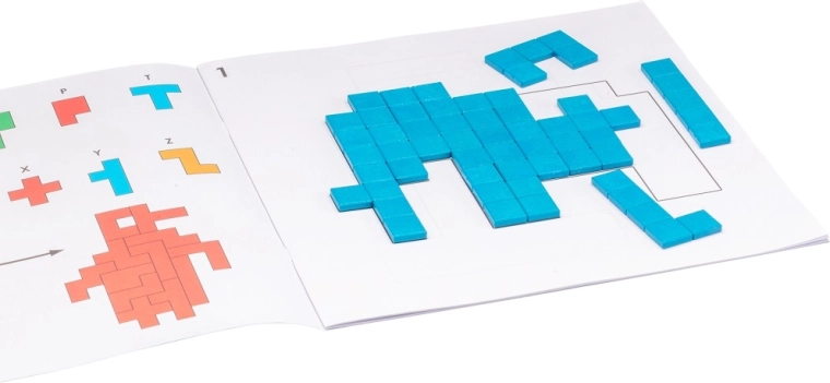 Wissner predlošci za Pentomino – bilježnica s 20 predložaka