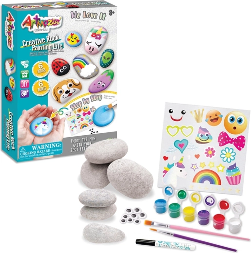 TASIA set za kreativno oslikavanje kamenja