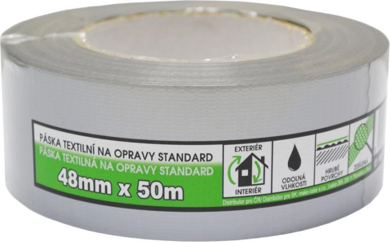 Univerzalna srebrna ljepljiva traka 48 mm × 50 m