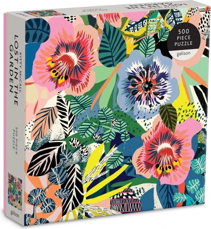 GALISON kvadratna slagalica Izgubljeni u vrtu 500 dijelova