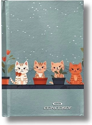 Zapisnički blok A6, linije 8 mm, 100 listova CONCORDE