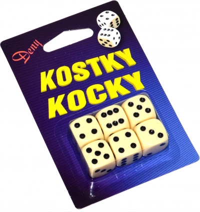 Igrališne kocke u kutijici