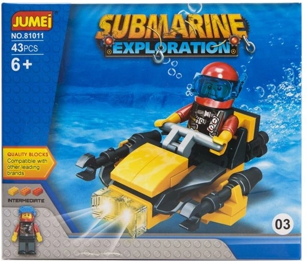 Jumei građevinski set podmorska ekspedicija 43 dijela (Submarine Exploration)