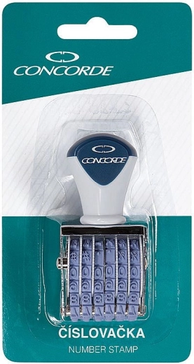Numerator CONCORDE 4 mm na blisteru