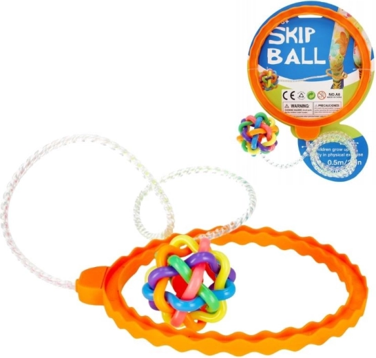 Skakaća loptica za nogu s obručem