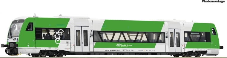 Roco dizelski motorni vagon Stadler 841 201-7 ČD (H0)