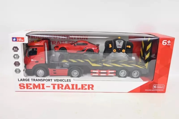 Radio-Controlled Tow Truck with Accessories