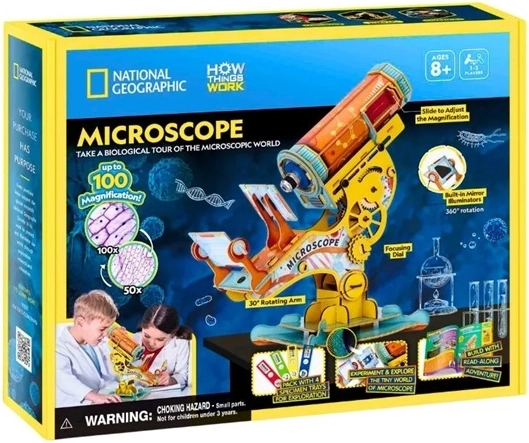 CubicFun National Geographic 3D slagalica mikroskop