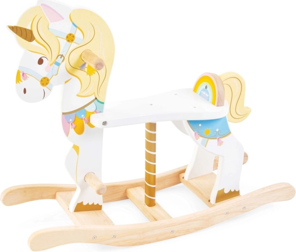 Le Toy Van wooden rocking unicorn for children