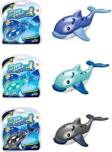 Roneća svjetleća kit-igračka za vodu