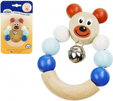 Detoa zvečka medvjedić plava